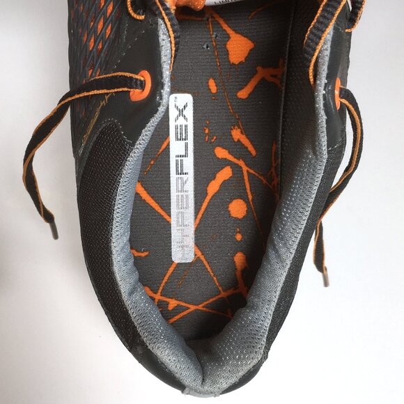 FootJoy HyperFlex Golf Shoes Mens Size 7.5 Gray Orange White 51015 main image 8